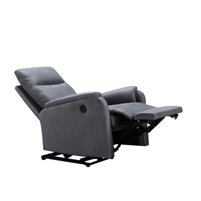 Recliner Chair With Power Function Easy Control Big Stocks, Recliner Single Chair For Living Room, Bed Room by HouseOfZazla