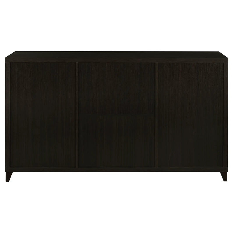 Nyler - 3 Drawer Rectangular TV Console - Cappuccino