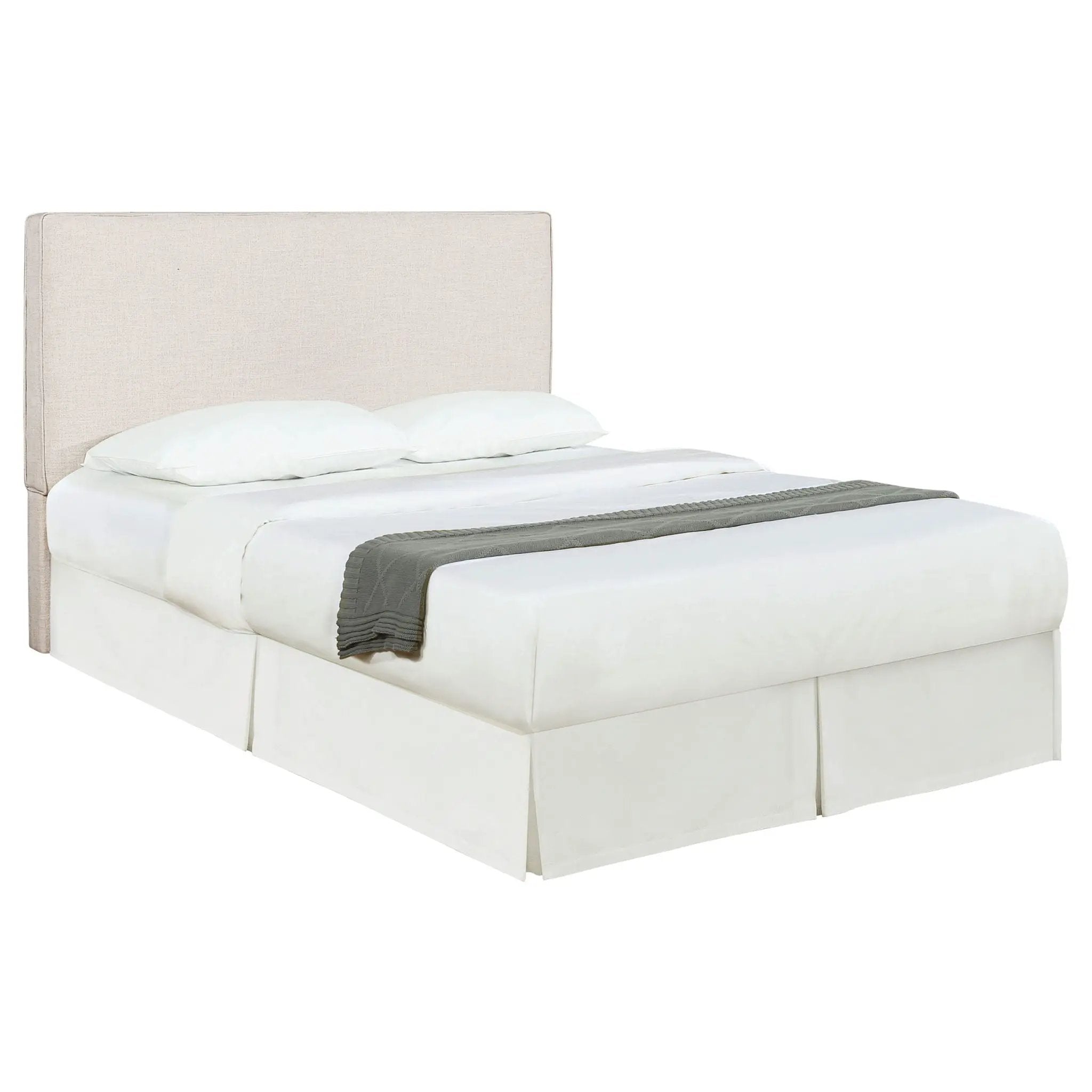 Kosmo Upholstered Queen or Full Panel Headboard Sand by Unique Piece Furniture