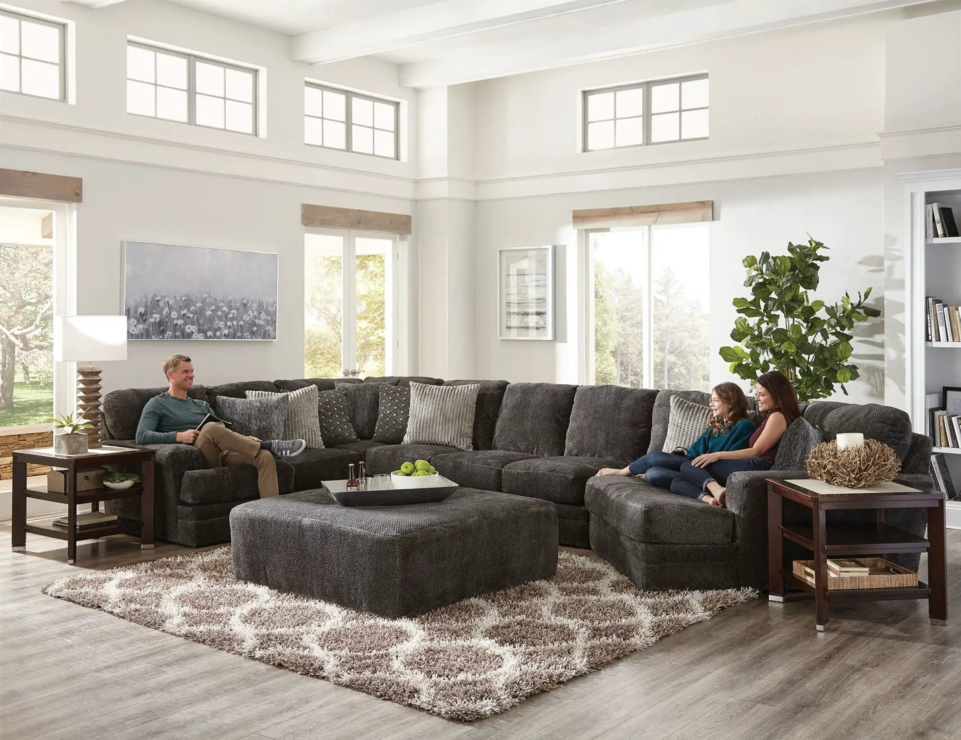 Mammoth Modular Sectional - Cocktail Ottoman 51" by Unique Piece Furniture