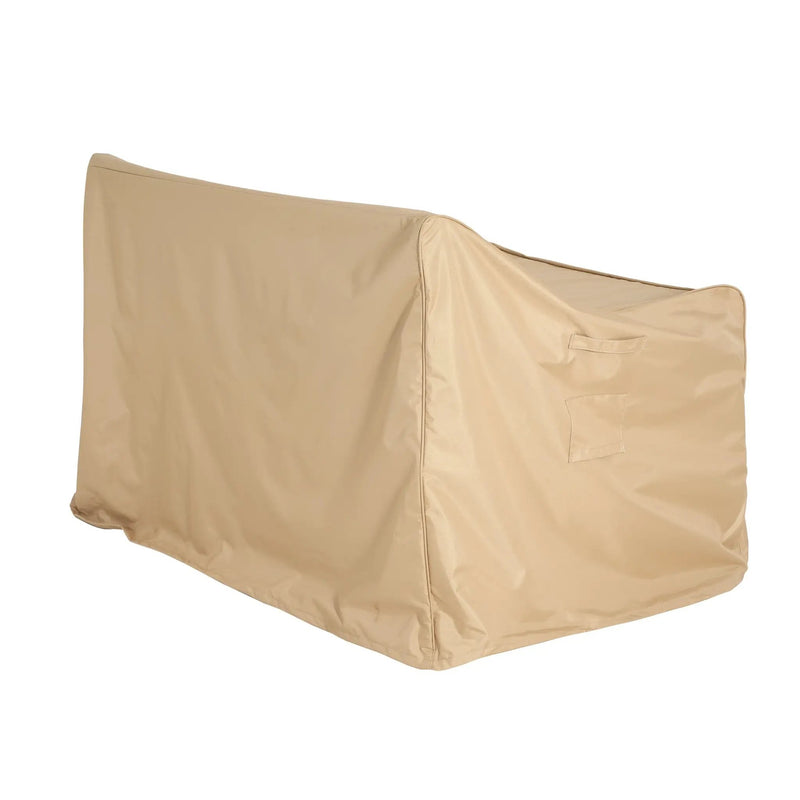 Shield Outdoor Loveseat Sofa Cover Beige by HouseOfZazla