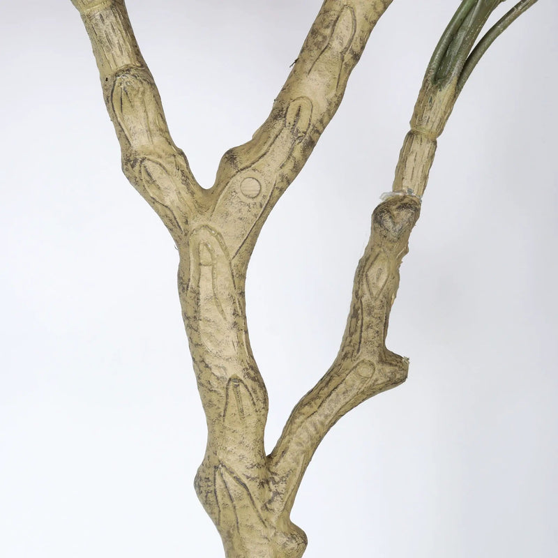 Artificial Bougainvillea Tree, Realistic Faux Potted Plant For Indoor Home Decor - Dark Pink / Green Leaves by Unique Piece Furniture