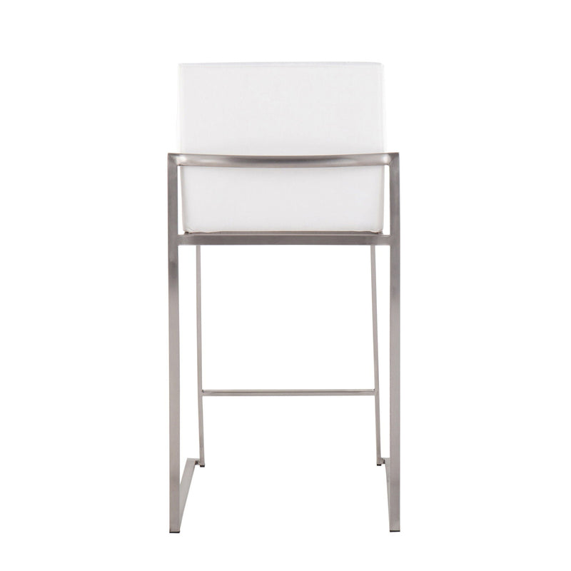Fuji - Contemporary High Back Counter Stool, Functional Design by HouseOfZazla