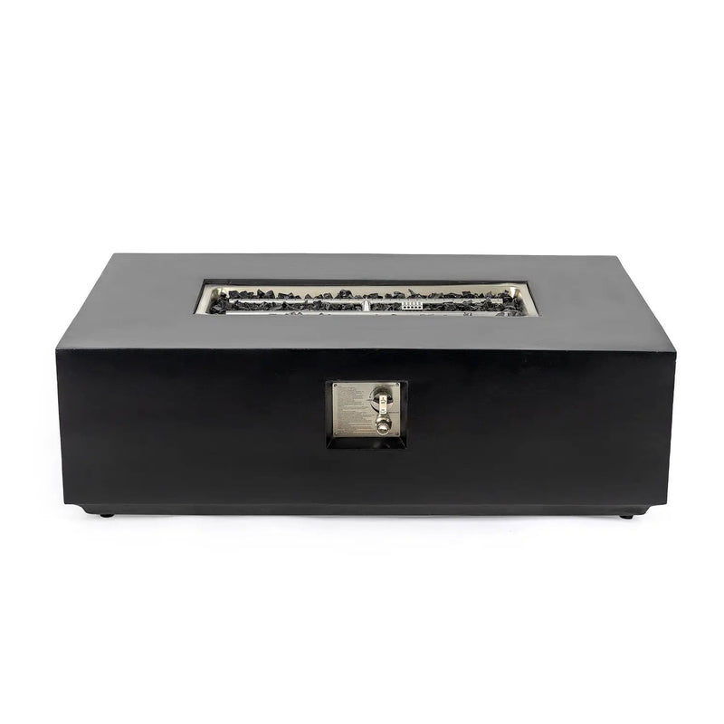 Propane / Natural Gas Fire Pit Table, 50,000 BTU - Charcoal by HouseOfZazla
