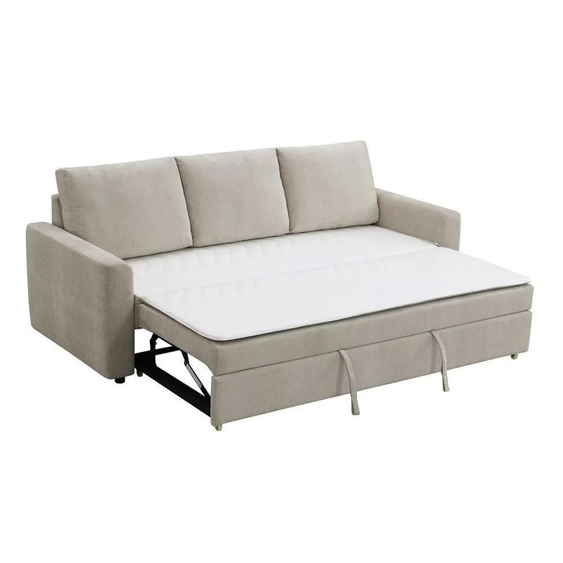 Leira - Sofa With Sleeper - Beige Linen by Unique Piece Furniture