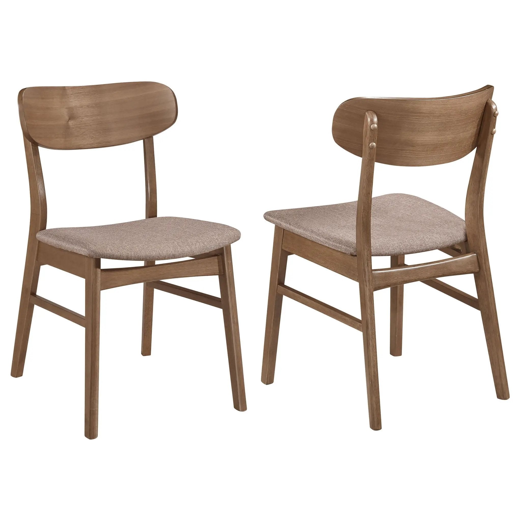 Whisten - Dining Side Chair (Set of 2) - Walnut by HouseOfZazla