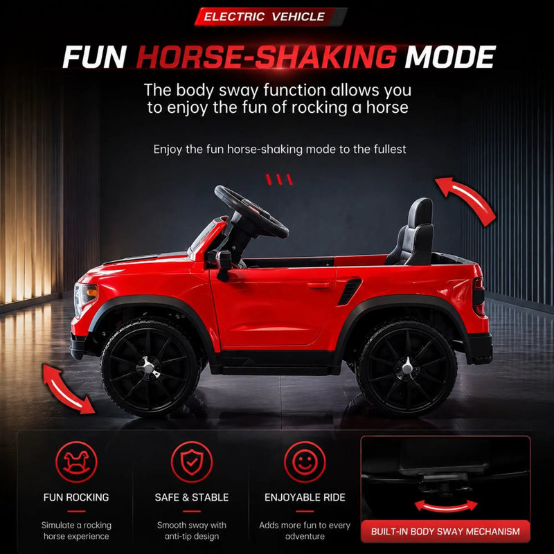12V Kids Ride-On Car with Remote Control by HouseOfZazla