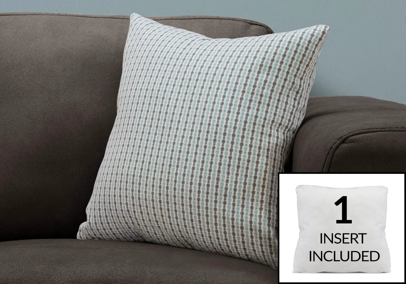 Pillows, Square, Insert Included, Decorative Throw, Hypoallergenic by Unique Piece Furniture