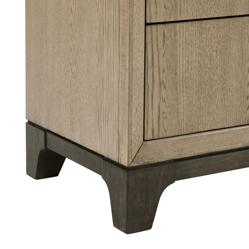 8 Drawer Dresser With Feet And Pulls - Brown by HouseOfZazla