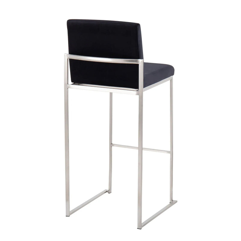 Fuji - Contemporary And Modern Elegance High Back Barstool by Unique Piece Furniture