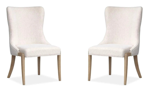 Sunset Cove - Upholstered Host Chair (Set of 2) - Sanibel Brown