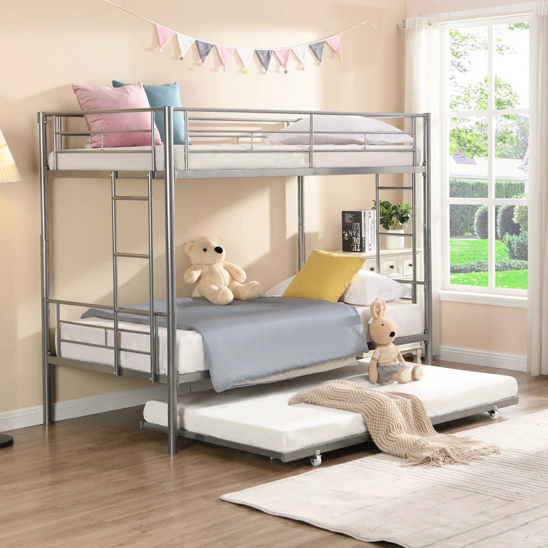 Bunk Bed With Trundle by Unique Piece Furniture
