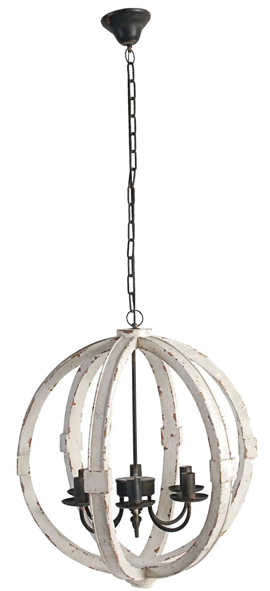 Chandelier, Hanging Light Fixture With Adjustable Chain For Kitchen, Bulb Not Included by Unique Piece Furniture