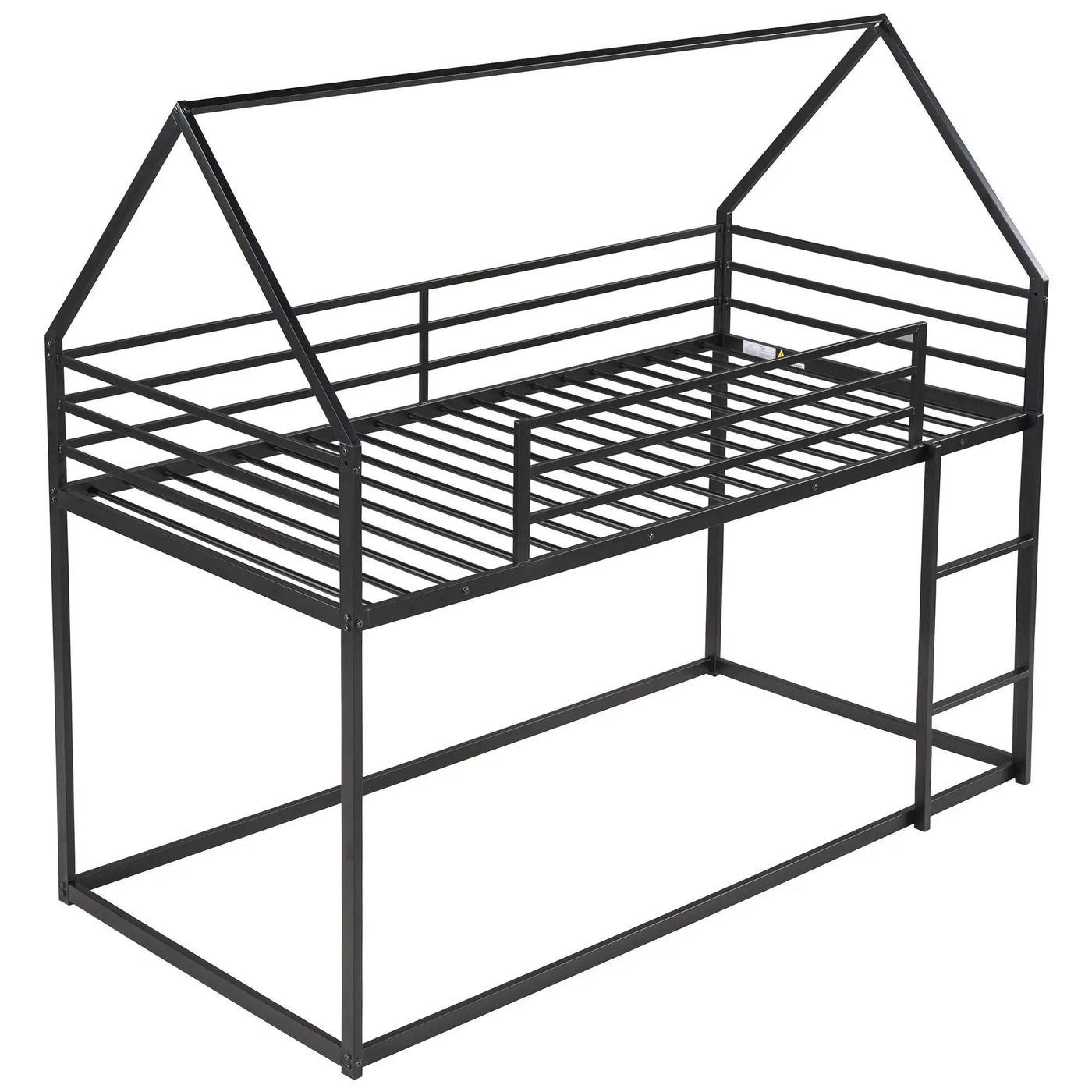 House Bunk Bed With Built In Ladder by HouseOfZazla