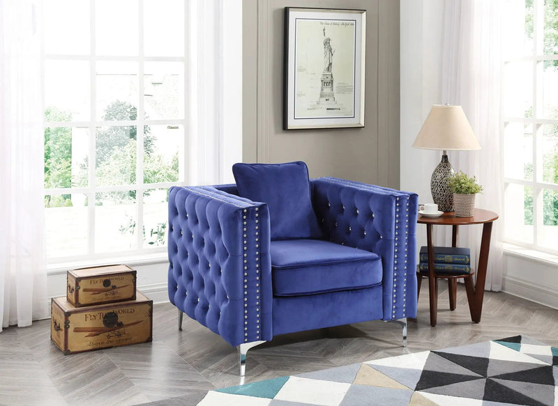 Tufted Design Chair by HouseOfZazla