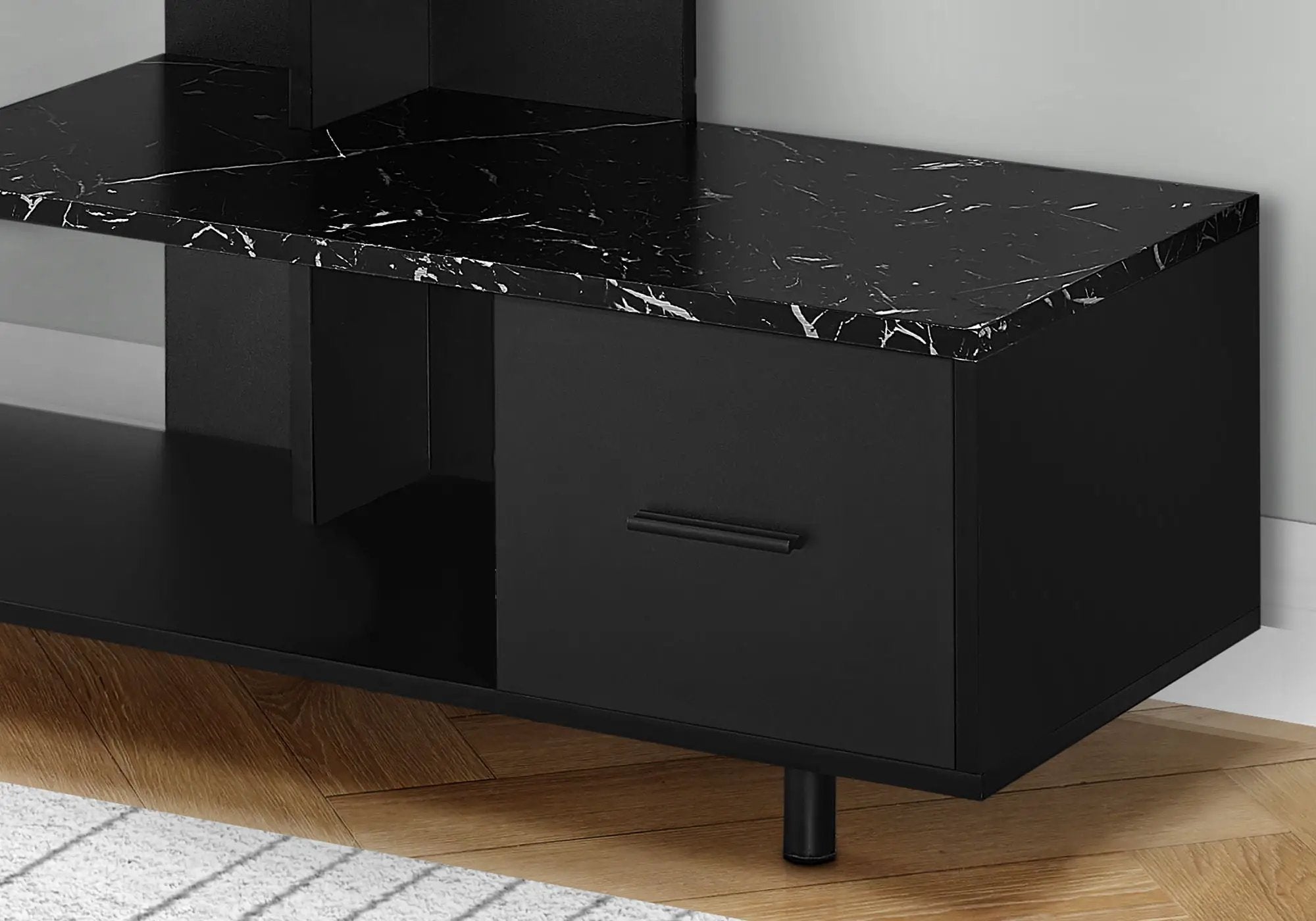 TV Stand, Console, Media Entertainment Center, Storage Drawer, Contemporary by Unique Piece Furniture
