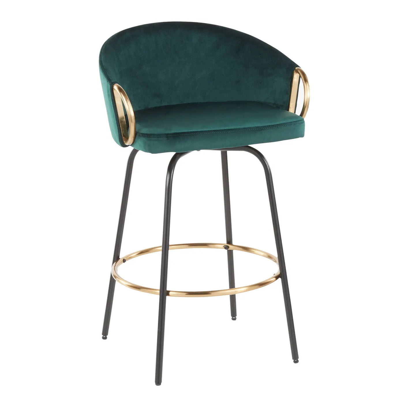 Claire - Contemporary / Glam Counter Stool (Set of 2) by HouseOfZazla