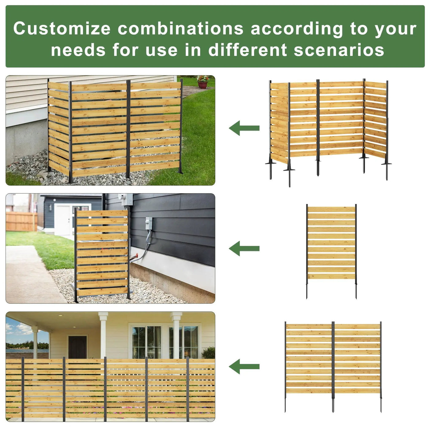 Outdoor Privacy Screen For Pool And Equipment Enclosures by HouseOfZazla