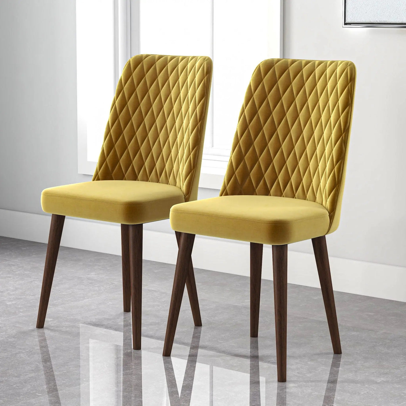 Katie - Mid-Century Modern Dining Chair (Set of 2) by Unique Piece Furniture