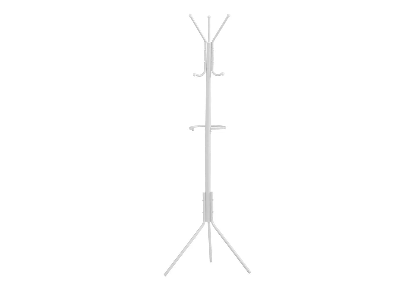Coat Rack, Hall Tree, Free Standing, Hanging Bar, 6 Hooks, Entryway, Contemporary & Modern by Unique Piece Furniture