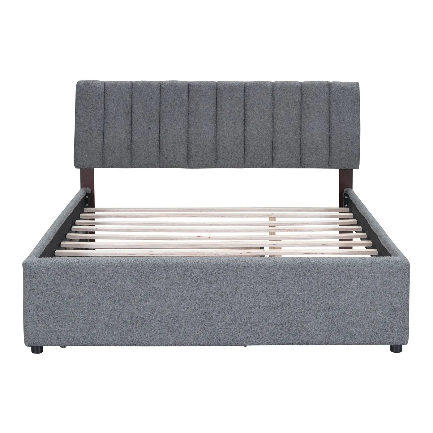 Upholstered Platform Bed With Trundle by Unique Piece Furniture