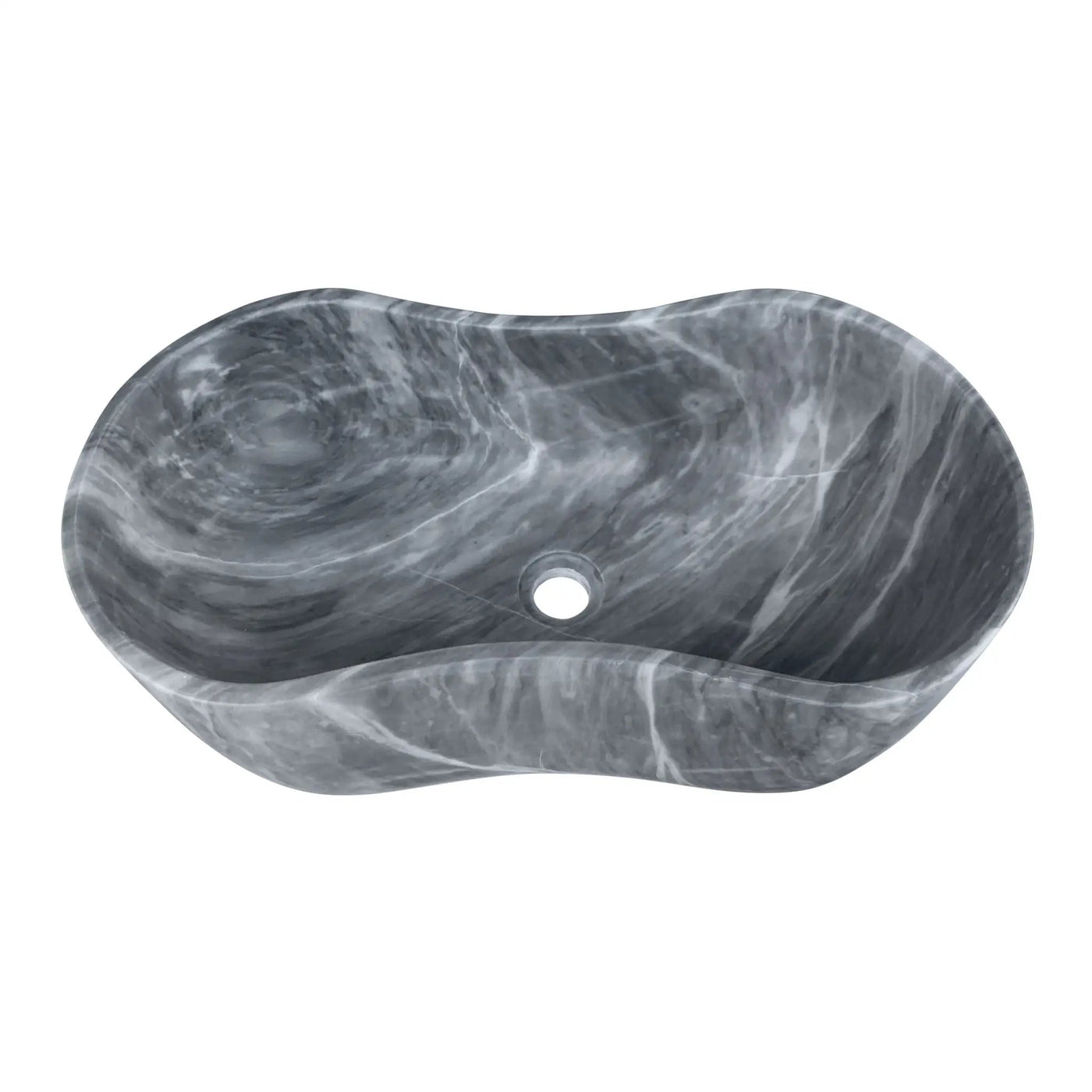 Bathroom Vessel Sink With Wavy Design by HouseOfZazla
