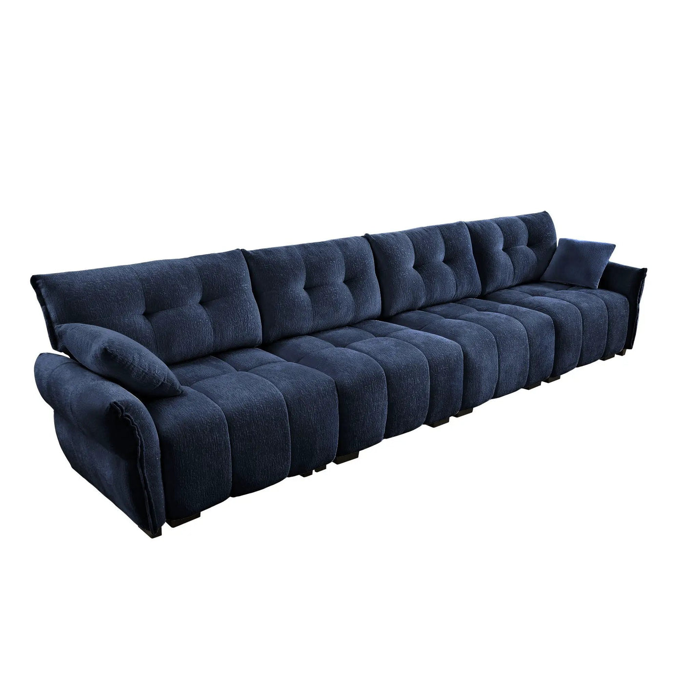 Modern Sofa & Pillows, Textured Cover, High Rebound Cushions by Unique Piece Furniture