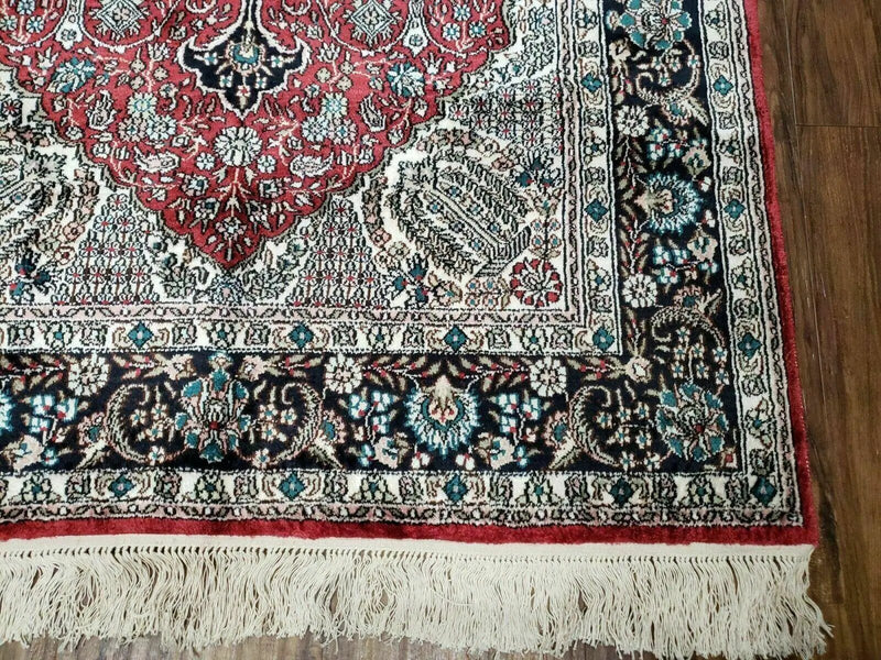 3' X 5' Vintage Fine Handmade India Oriental Kashmir Silk Rug 400 KPSI Wow by Jewel Rugs