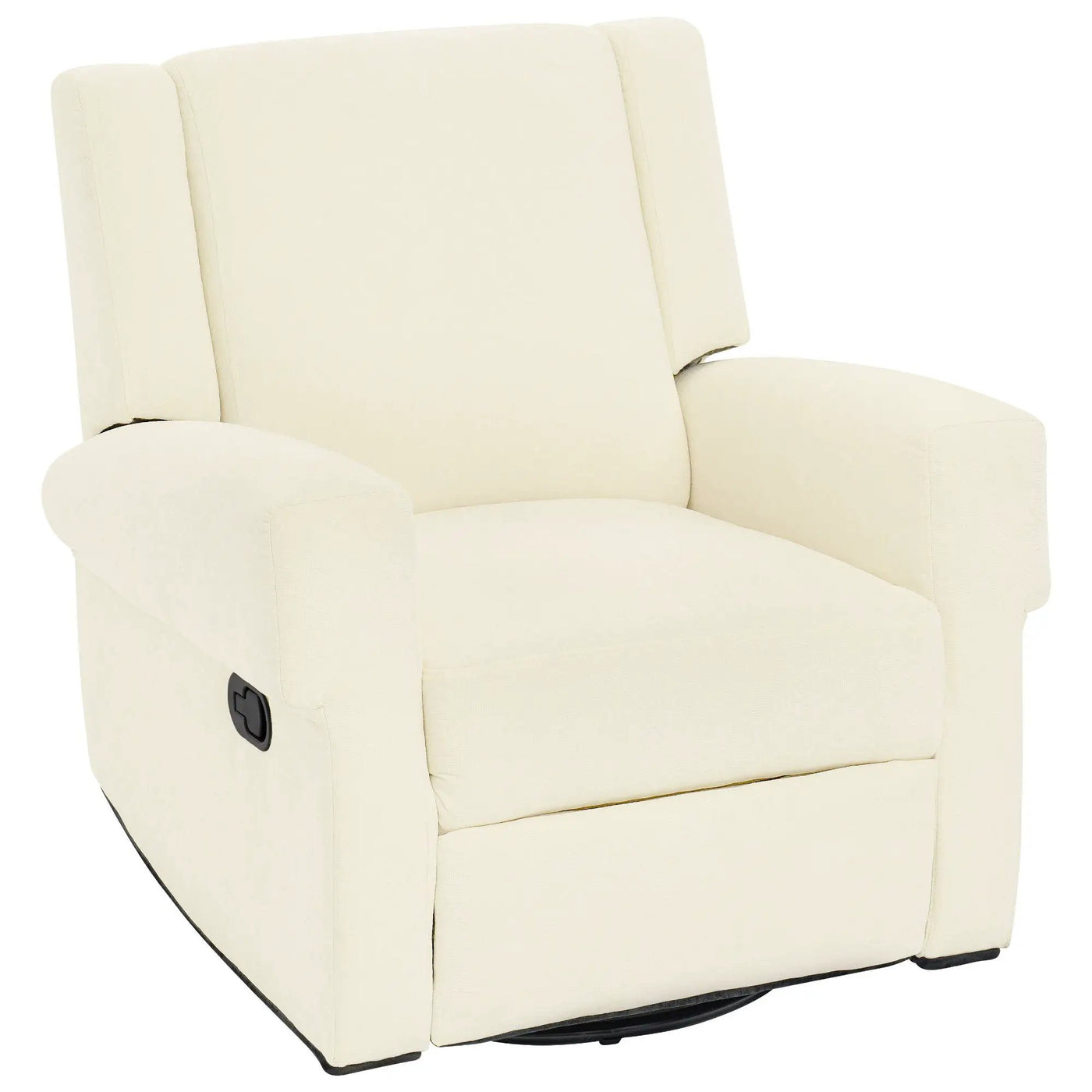Manual Recliner Chair With Swivel Rocker Function, Dual Recline Angles by Unique Piece Furniture