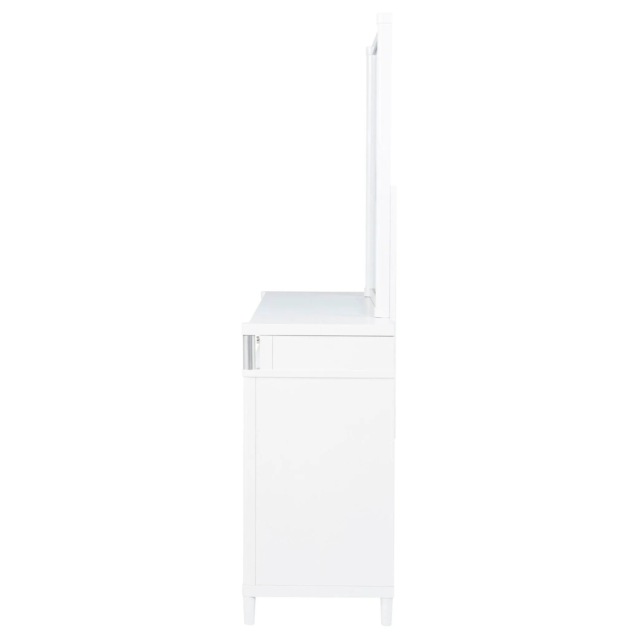 Gracemont 8-drawer Bedroom Dresser with Mirror White by Unique Piece Furniture