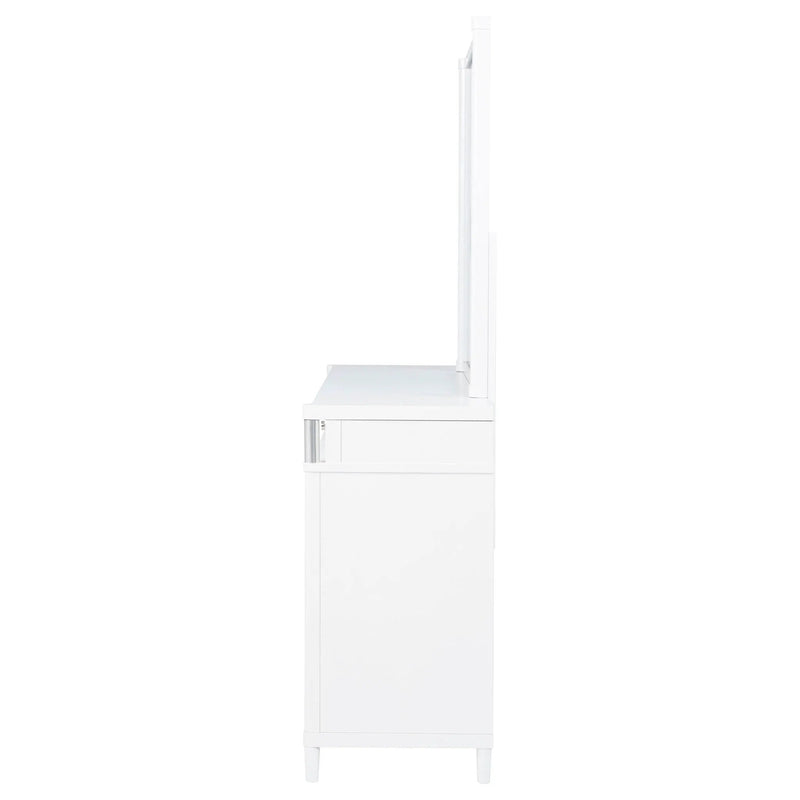 Gracemont 8-drawer Bedroom Dresser with Mirror White by Unique Piece Furniture