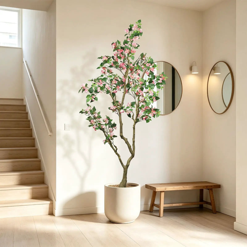 7FT Artificial Bougainvillea Tree with Realistic by HouseOfZazla