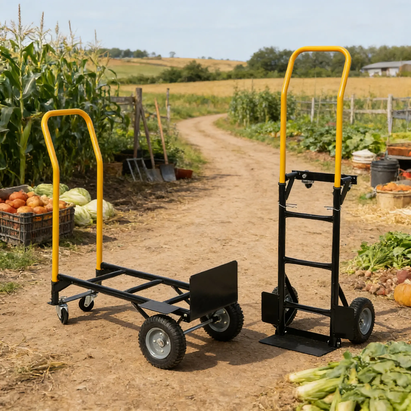 Heavy Duty Dual Purpose Hand Truck Dolly Cart by HouseOfZazla