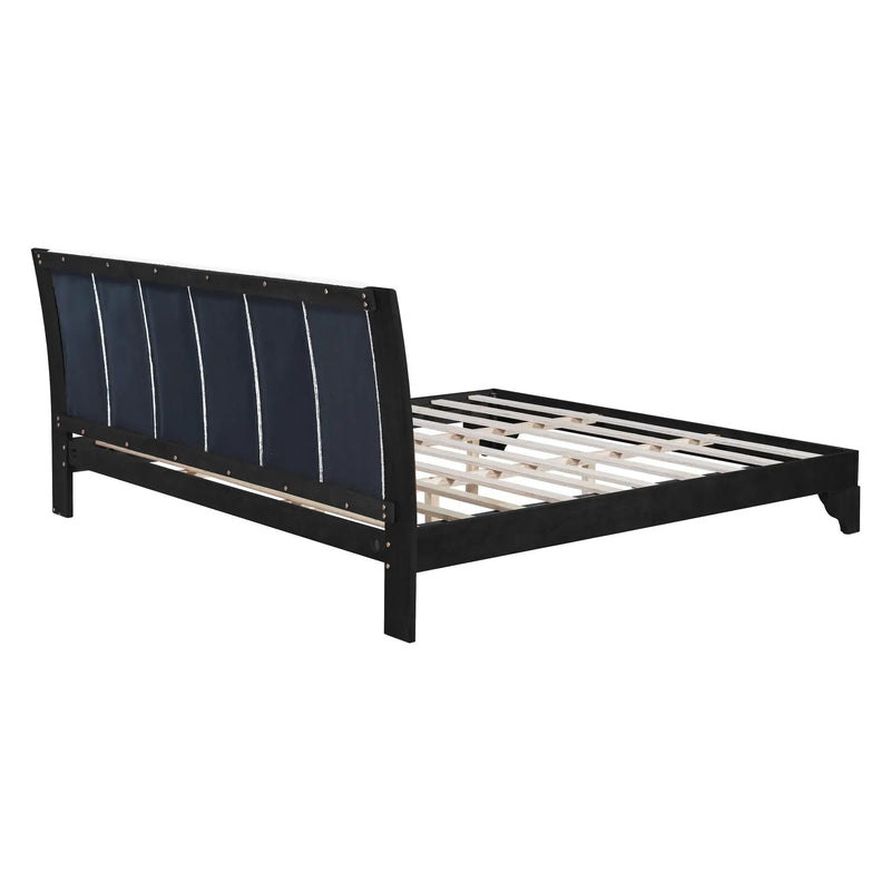 King Size Bed Frame Black and White by HouseOfZazla