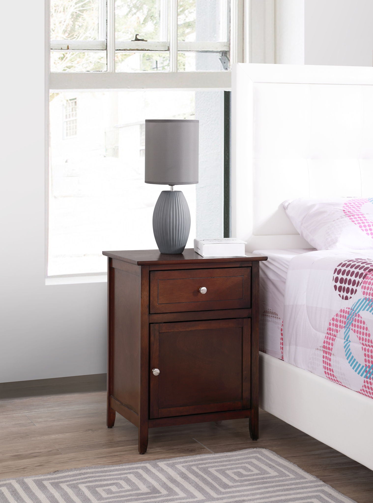 Izzy - Nightstand - Cappuccino by HouseOfZazla