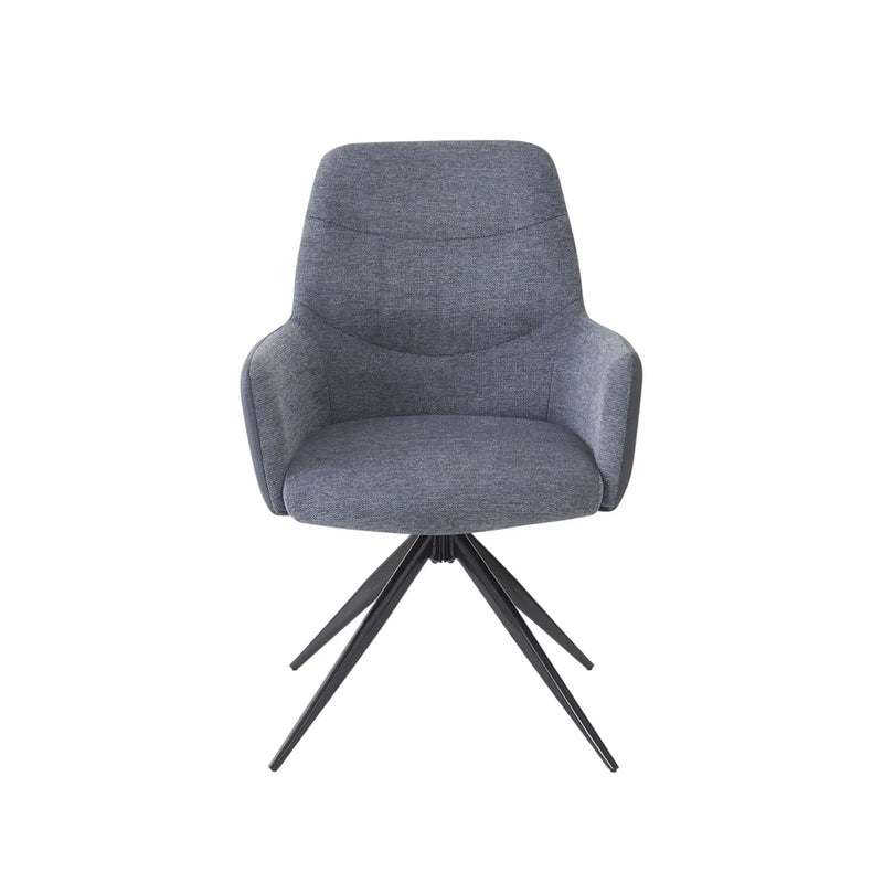 Hester - Arm Chair (Set of 2) - Gray by HouseOfZazla