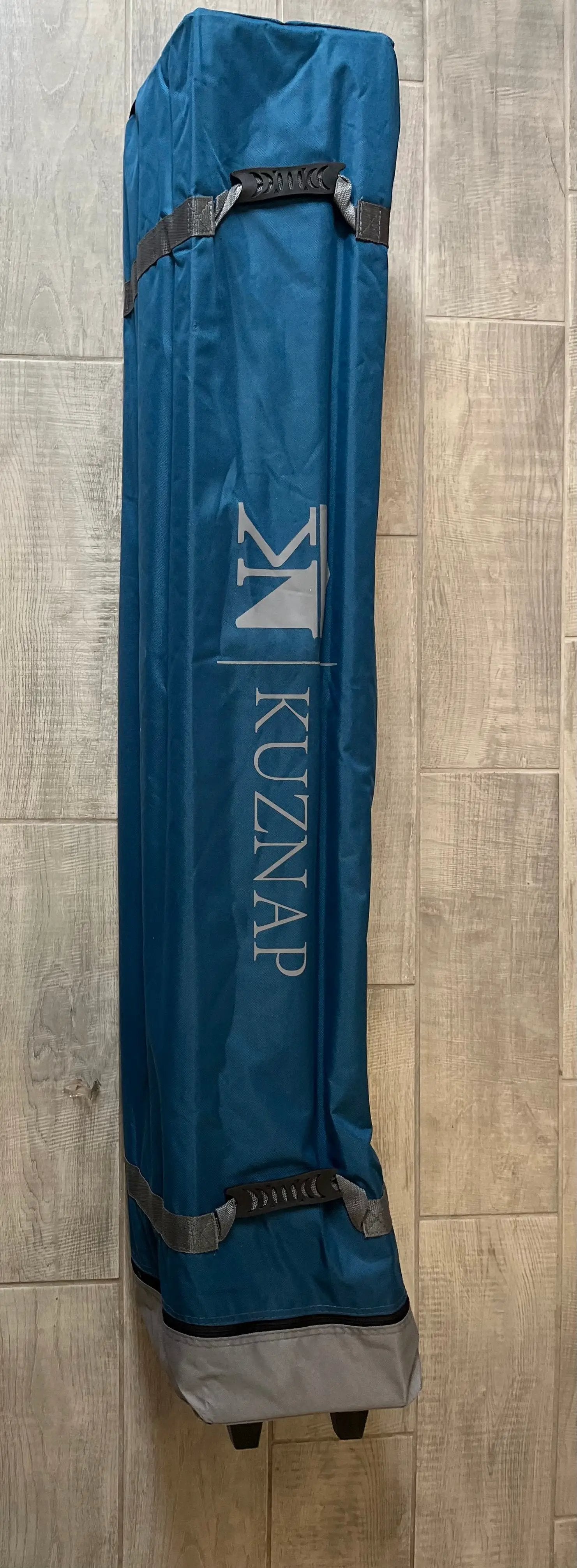 Open Box KUZNAP 12'x12' Pop up Canopy Tent Patented EZ Set up Instant Outdoor Canopy with Wheeled Carry Bag Bonus 4 Weight Sandbags, 8 Stakes and 4 Ro by Selzalot
