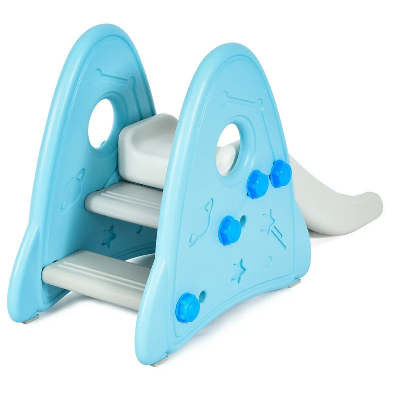 Freestanding Baby Slide Indoor First Play Climber Slide Set for Boys Girls by DirectDeals