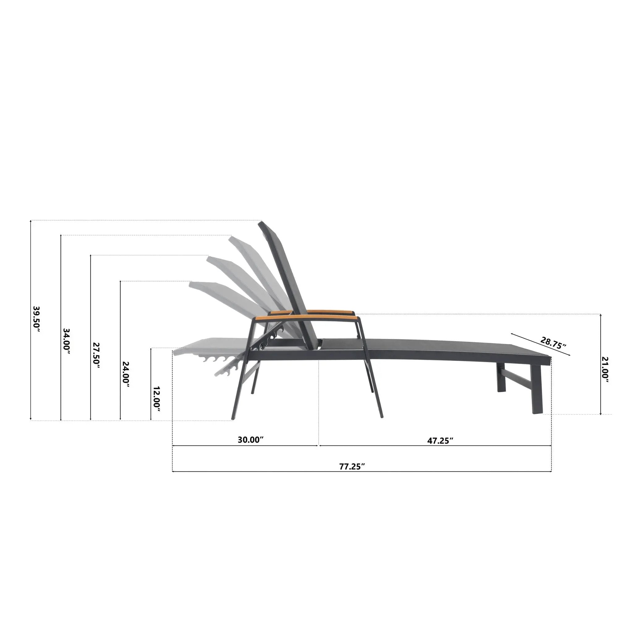 Oxton Chaise Lounge by HouseOfZazla