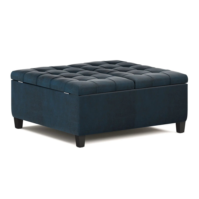 Harrison - Large Coffee Table Storage Ottoman by Unique Piece Furniture