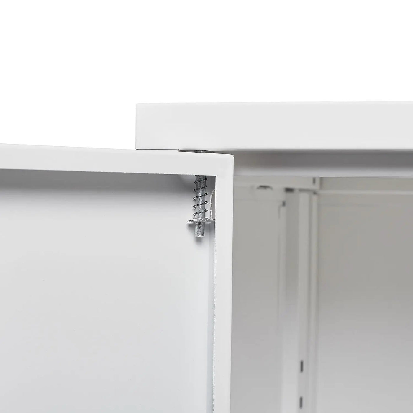 Metal Storage Cabinet With Locking Doors And Adjustable Shelf, Folding Filing Storage Cabinet, Folding Storage Locker Cabinet For Home Office, School, Garage by HouseOfZazla