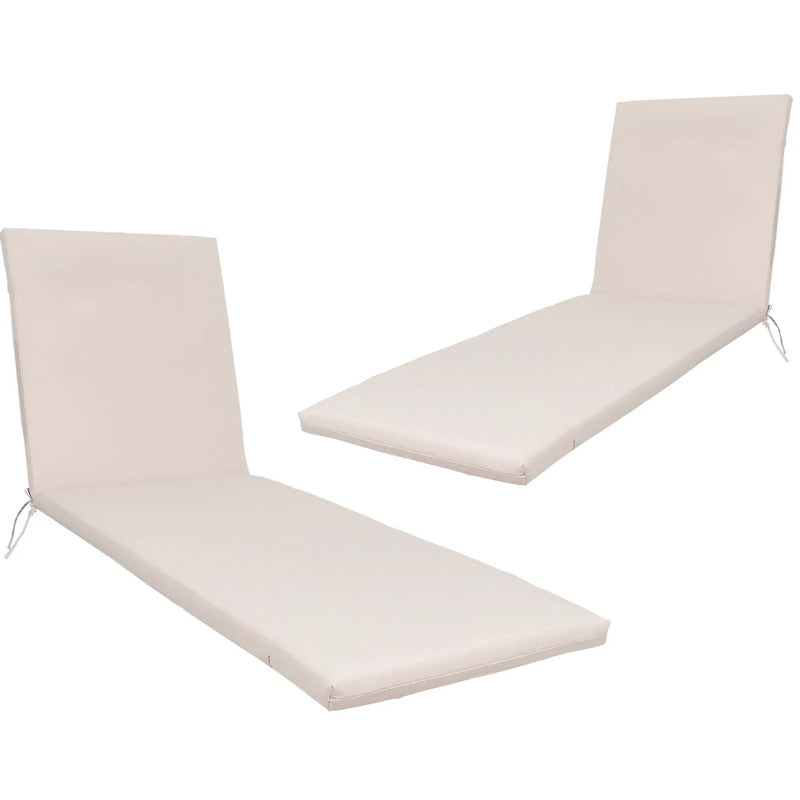 2PCS Set Outdoor Lounge Chair Cushion Replacement by HouseOfZazla