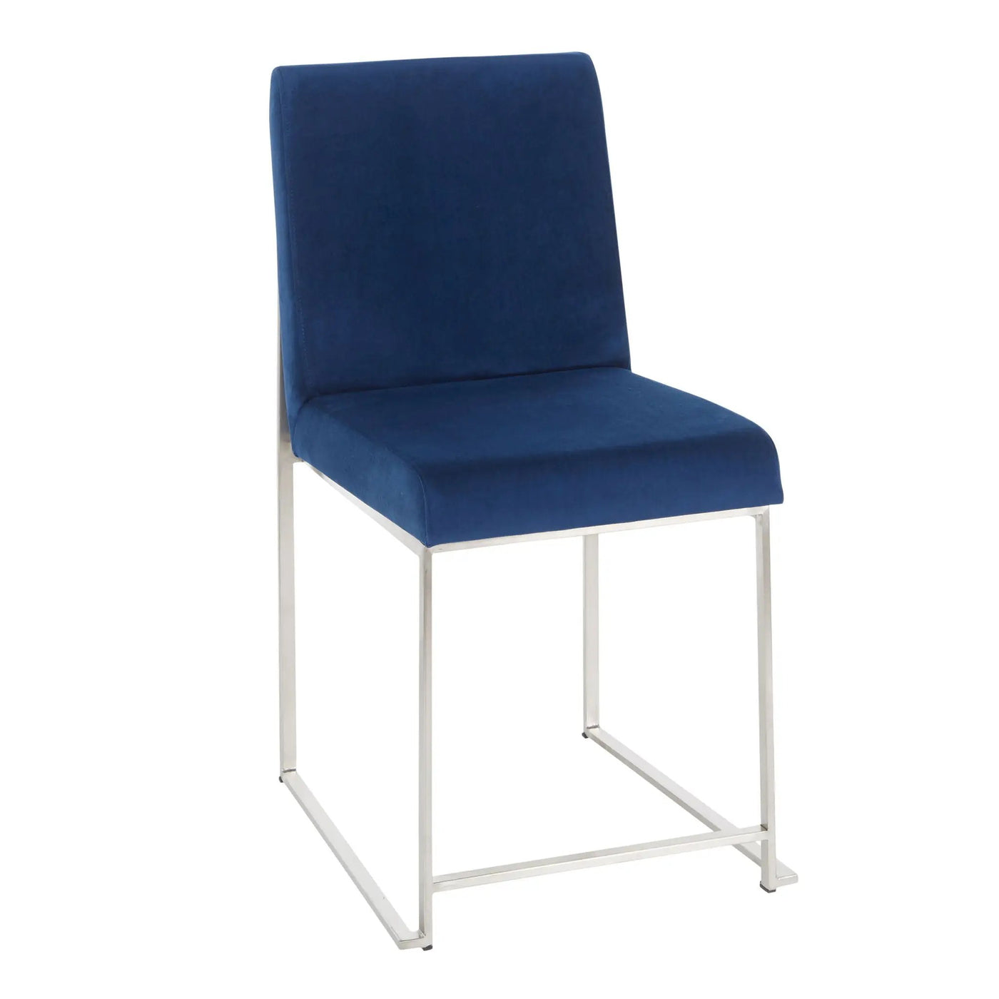 Fuji - Contemporary Modern Elegance High Back Dining Chair (Set of 2) by HouseOfZazla