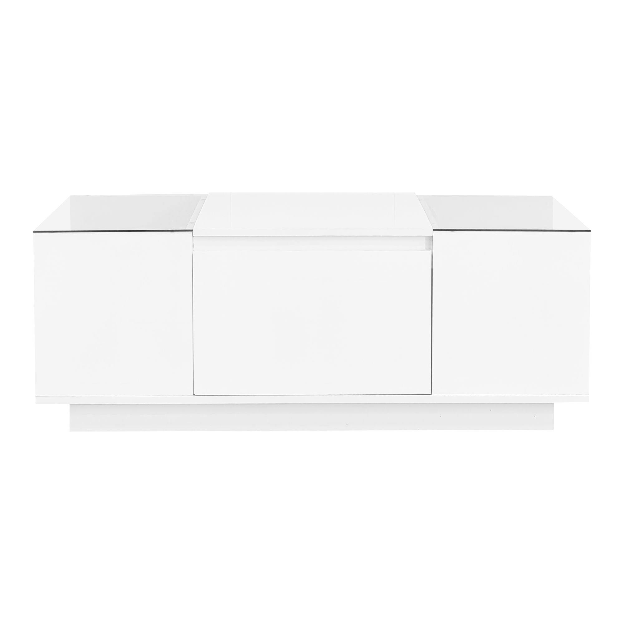 LED Coffee Table, Modern Center Table by HouseOfZazla