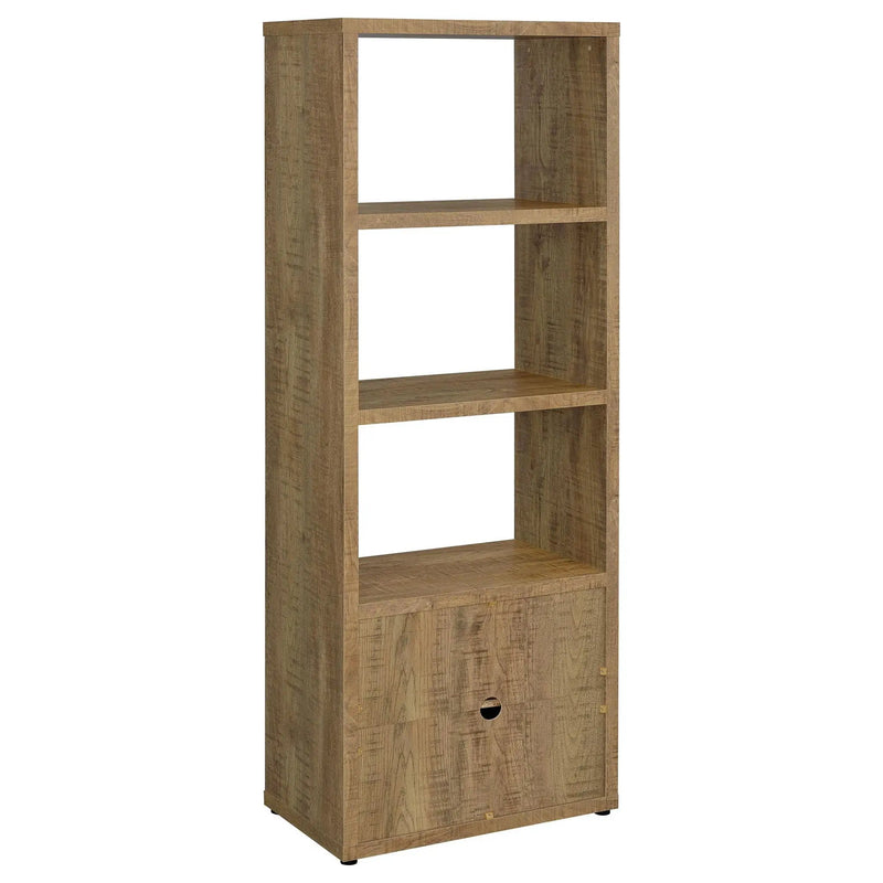 Noriega - 3 Piece TV Entertainment Center, Open & Concealed Storage - Wood by HouseOfZazla