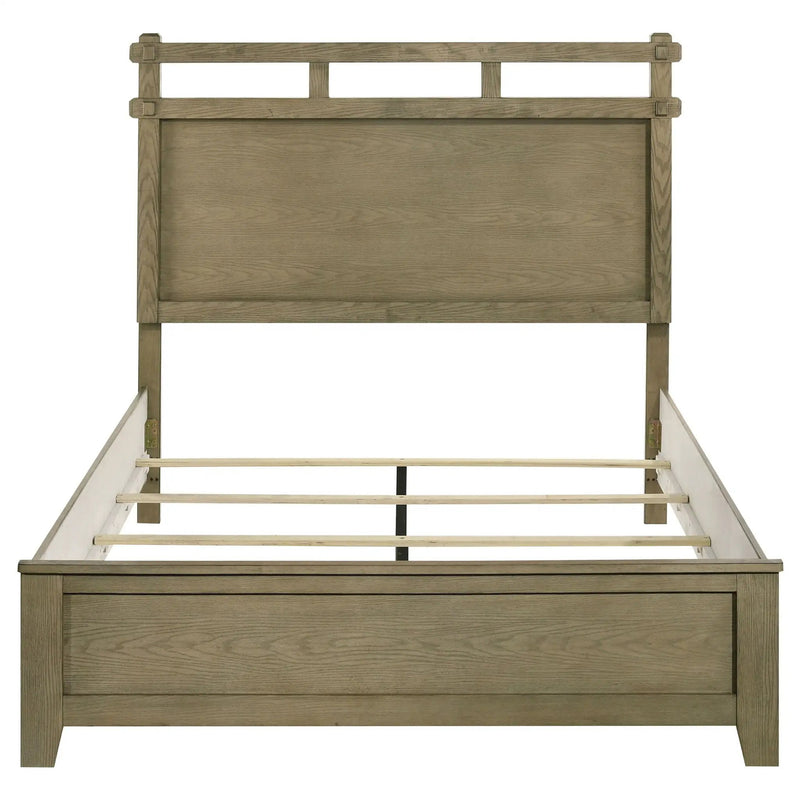 Hazlewood 61-inch Queen Panel Bed Vineyard Oak by Unique Piece Furniture