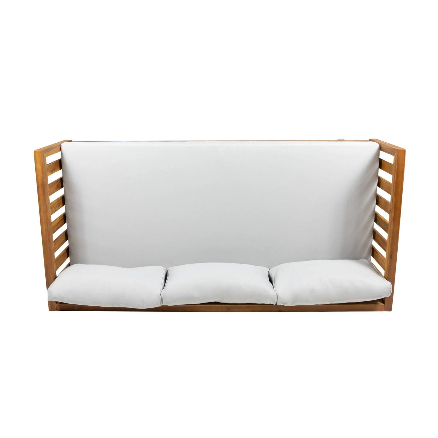 Claremont 3 Seater Daybed Teak Acacia Wood Water Resistant Cushions by HouseOfZazla