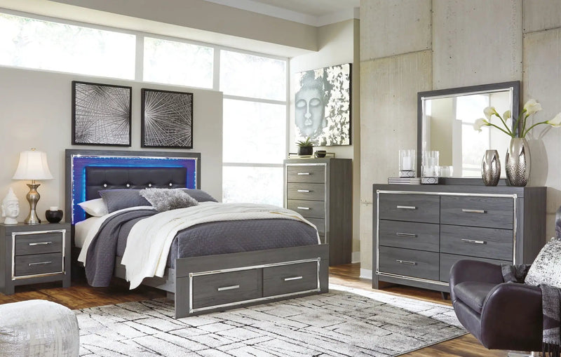 Lodanna - Storage Bed Set by Unique Piece Furniture