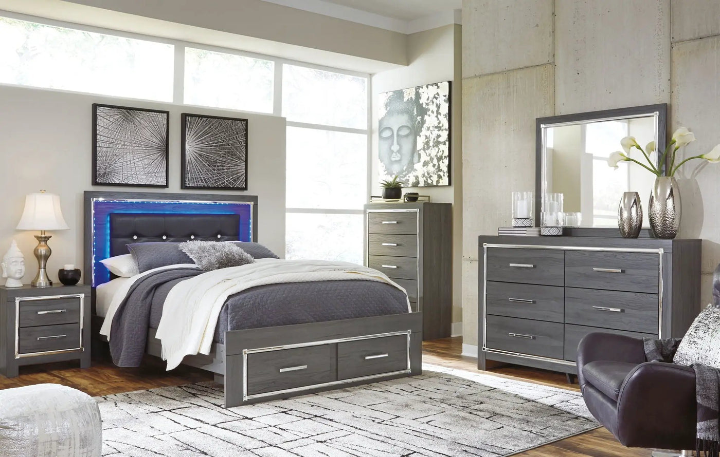 Lodanna - Panel Bedroom Set by Unique Piece Furniture
