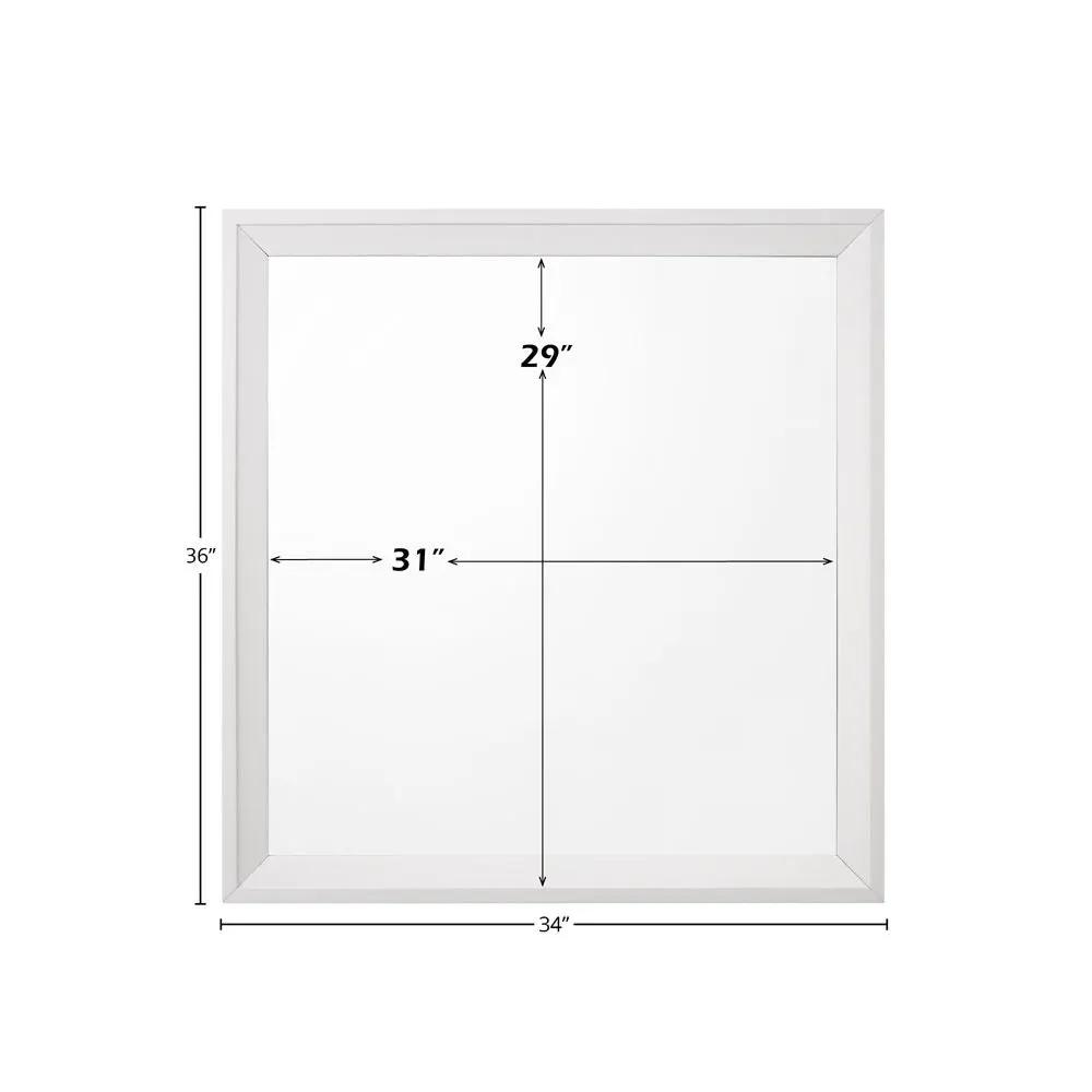 Cerys - Mirror - White by Unique Piece Furniture